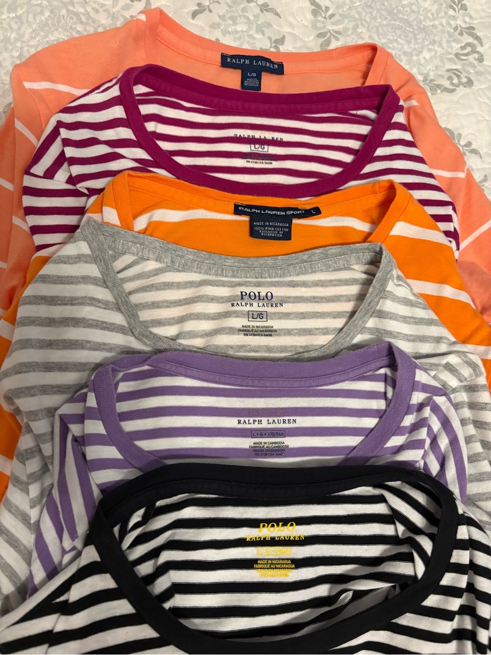 Polo Ralph Lauren blouses women, size L lot of 6 - Picture 2 of 16